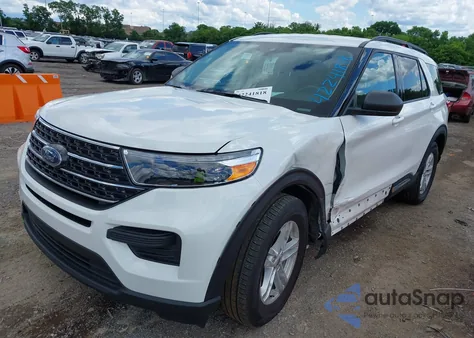 2023 Ford Explorer Xlt из США, поврежденный, VIN 1FMSK7DH3PGC33167
